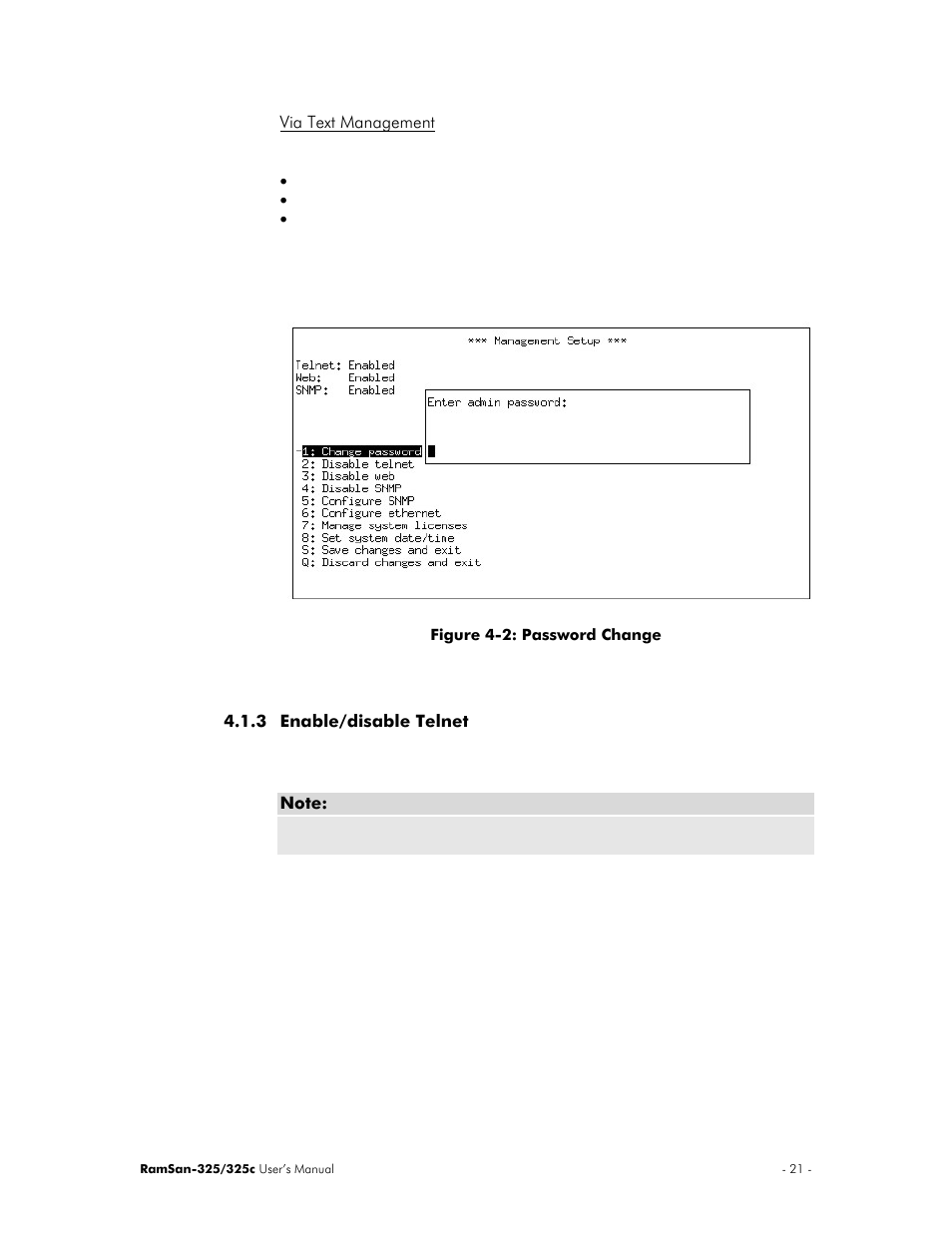 Texas Memory Systems RamSan-325/325c User Manual | Page 25 / 121