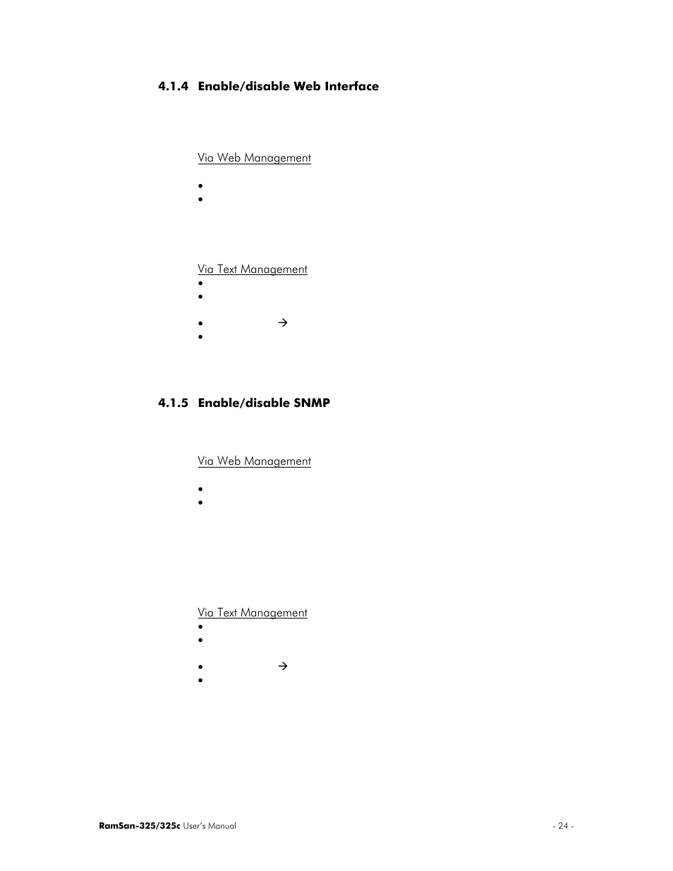 Texas Memory Systems RamSan-325/325c User Manual | Page 28 / 121