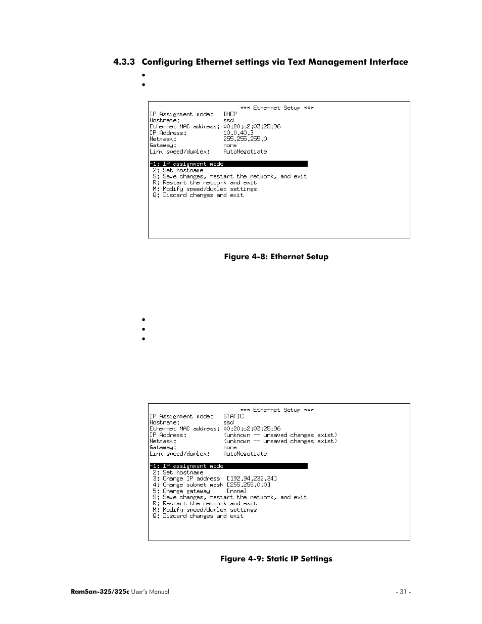 Texas Memory Systems RamSan-325/325c User Manual | Page 35 / 121