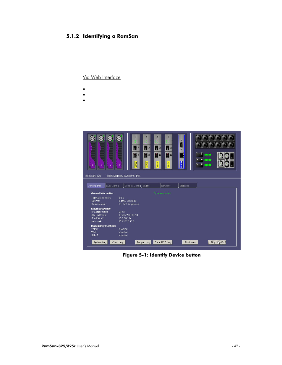 Texas Memory Systems RamSan-325/325c User Manual | Page 46 / 121