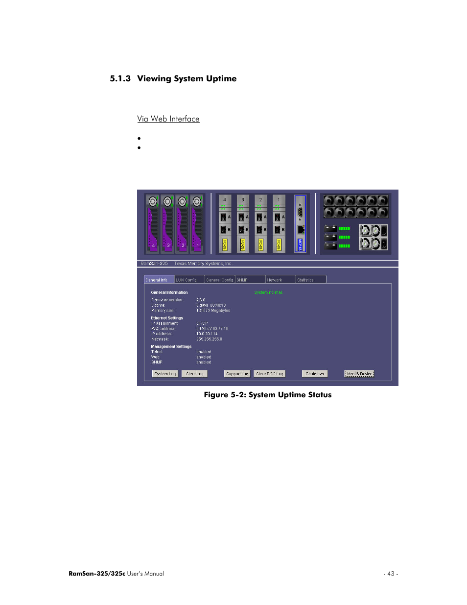 Texas Memory Systems RamSan-325/325c User Manual | Page 47 / 121