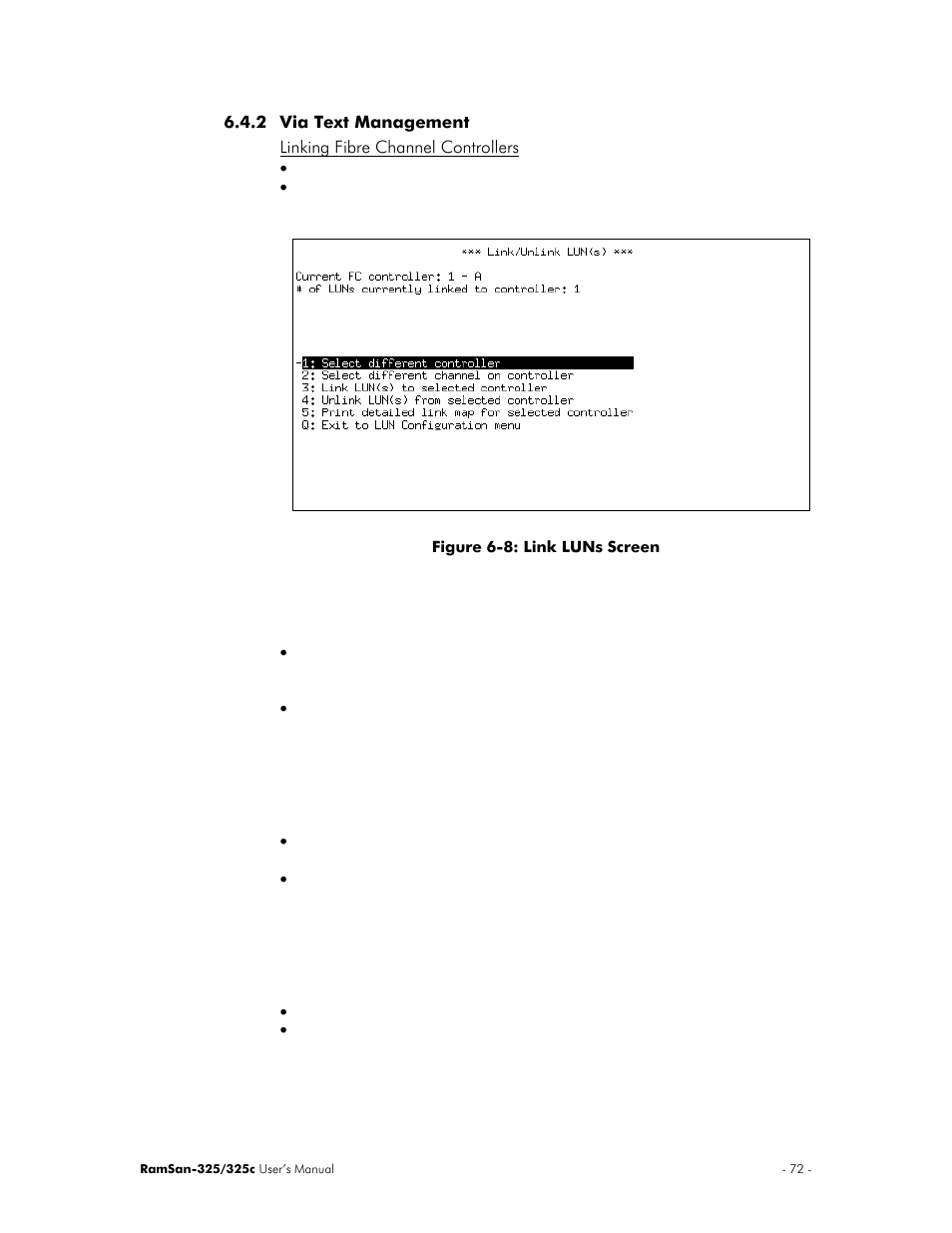 Texas Memory Systems RamSan-325/325c User Manual | Page 76 / 121
