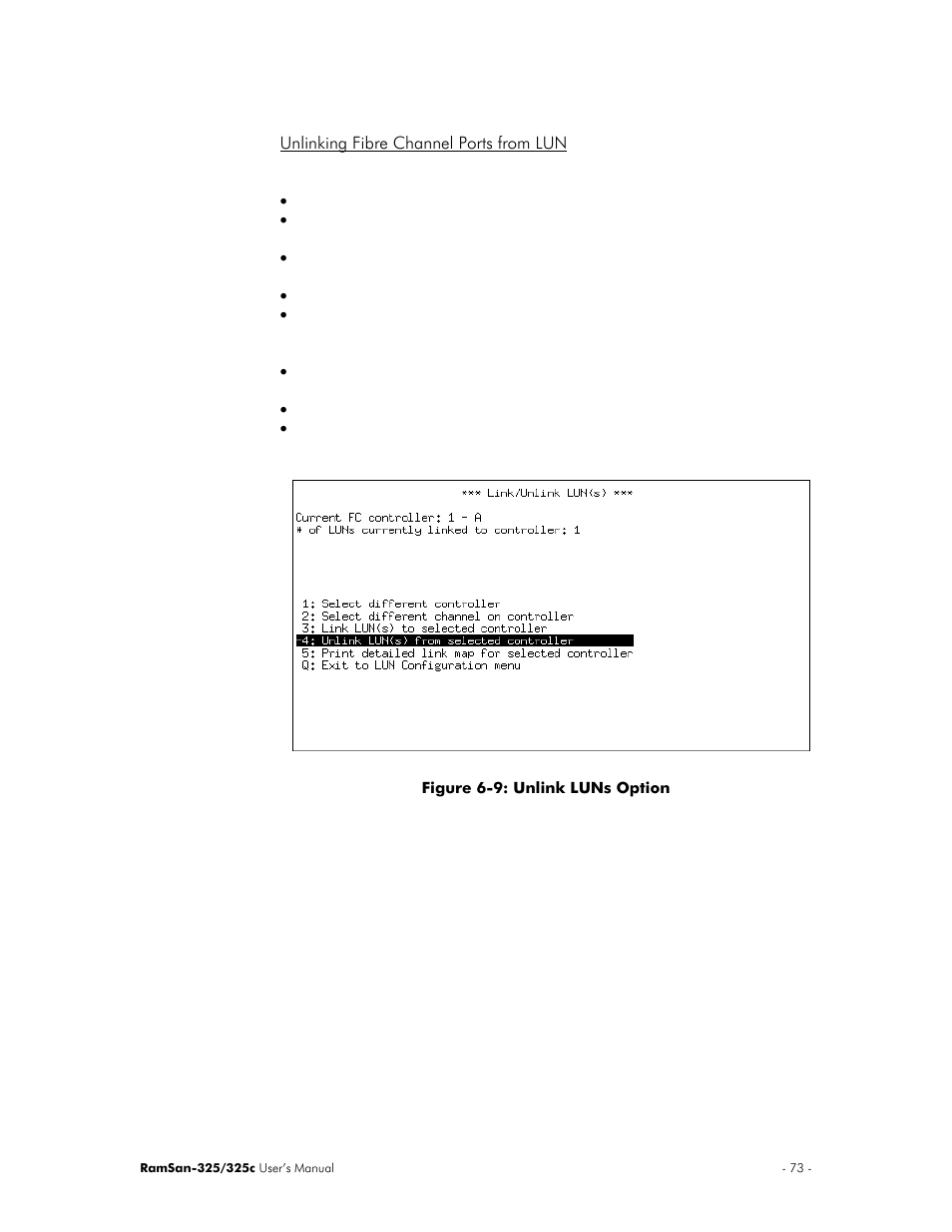 Texas Memory Systems RamSan-325/325c User Manual | Page 77 / 121