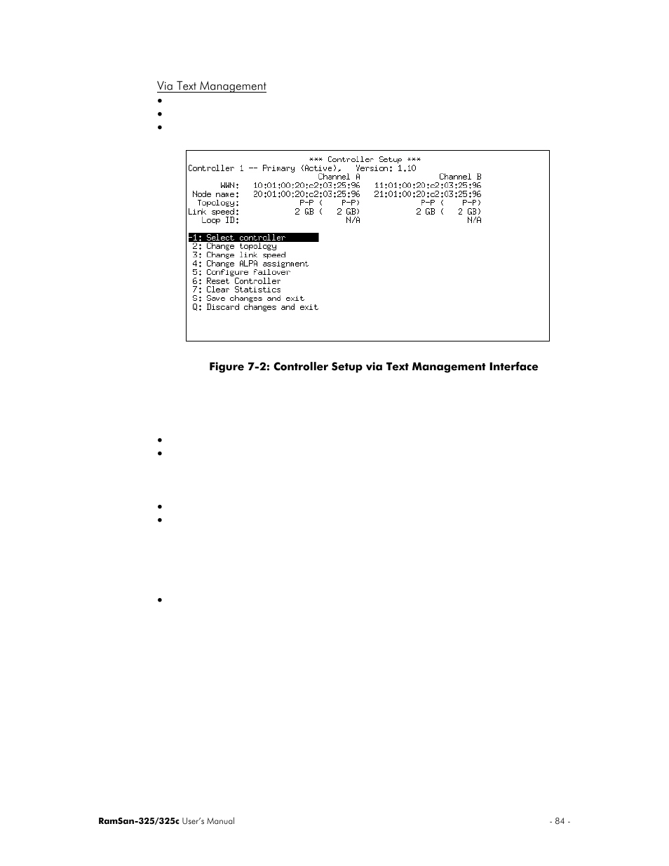 Texas Memory Systems RamSan-325/325c User Manual | Page 88 / 121