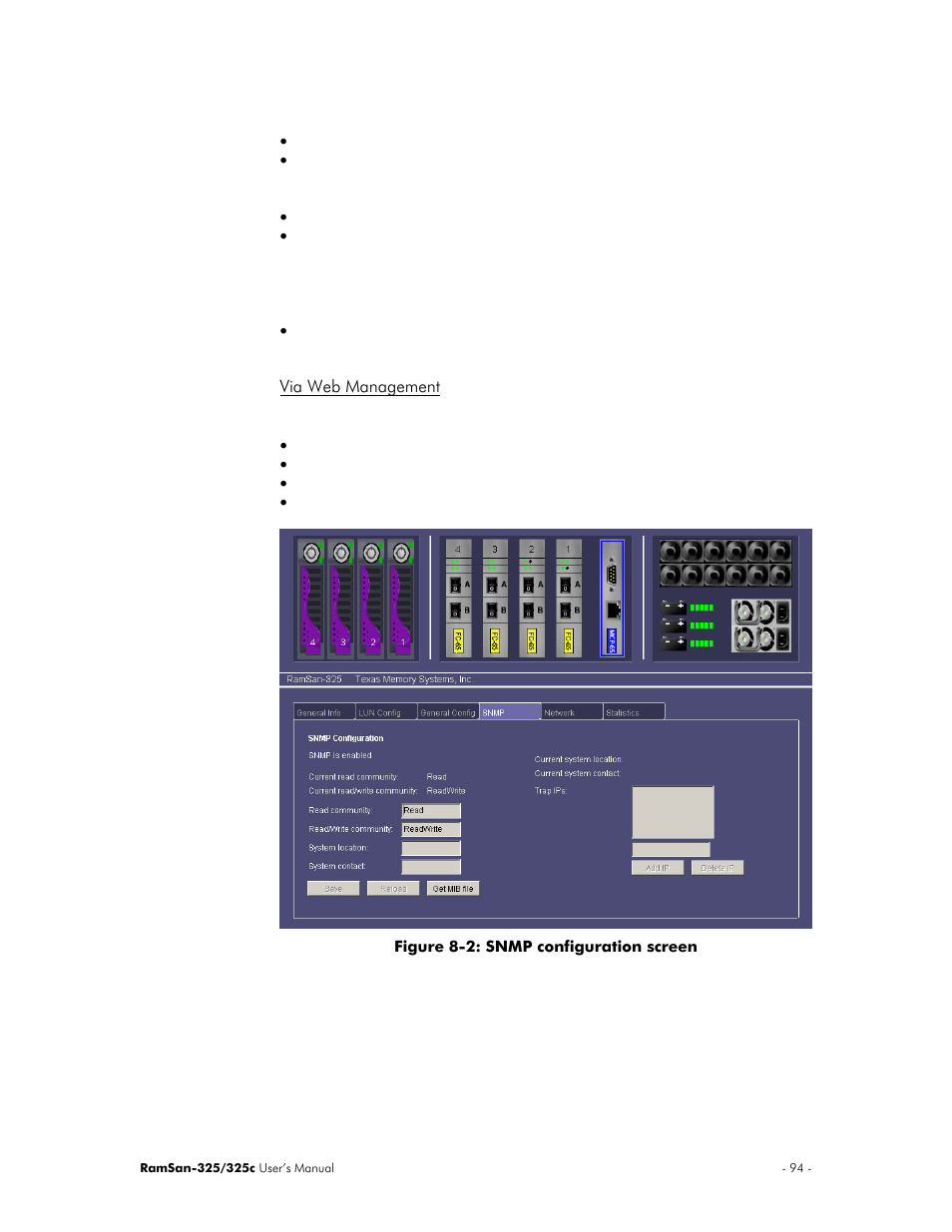 Texas Memory Systems RamSan-325/325c User Manual | Page 98 / 121