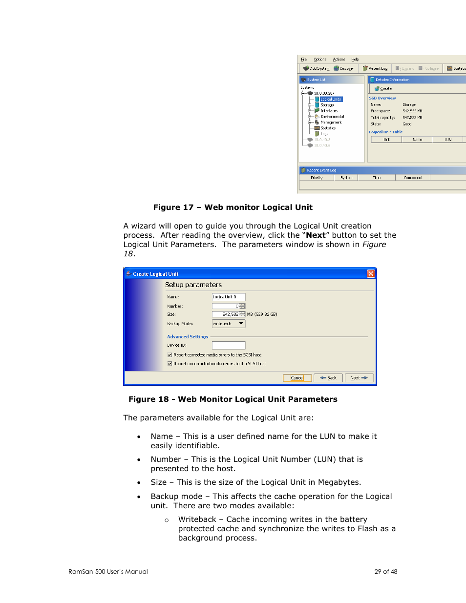 Texas Memory Systems RamSan-500 User Manual | Page 29 / 48