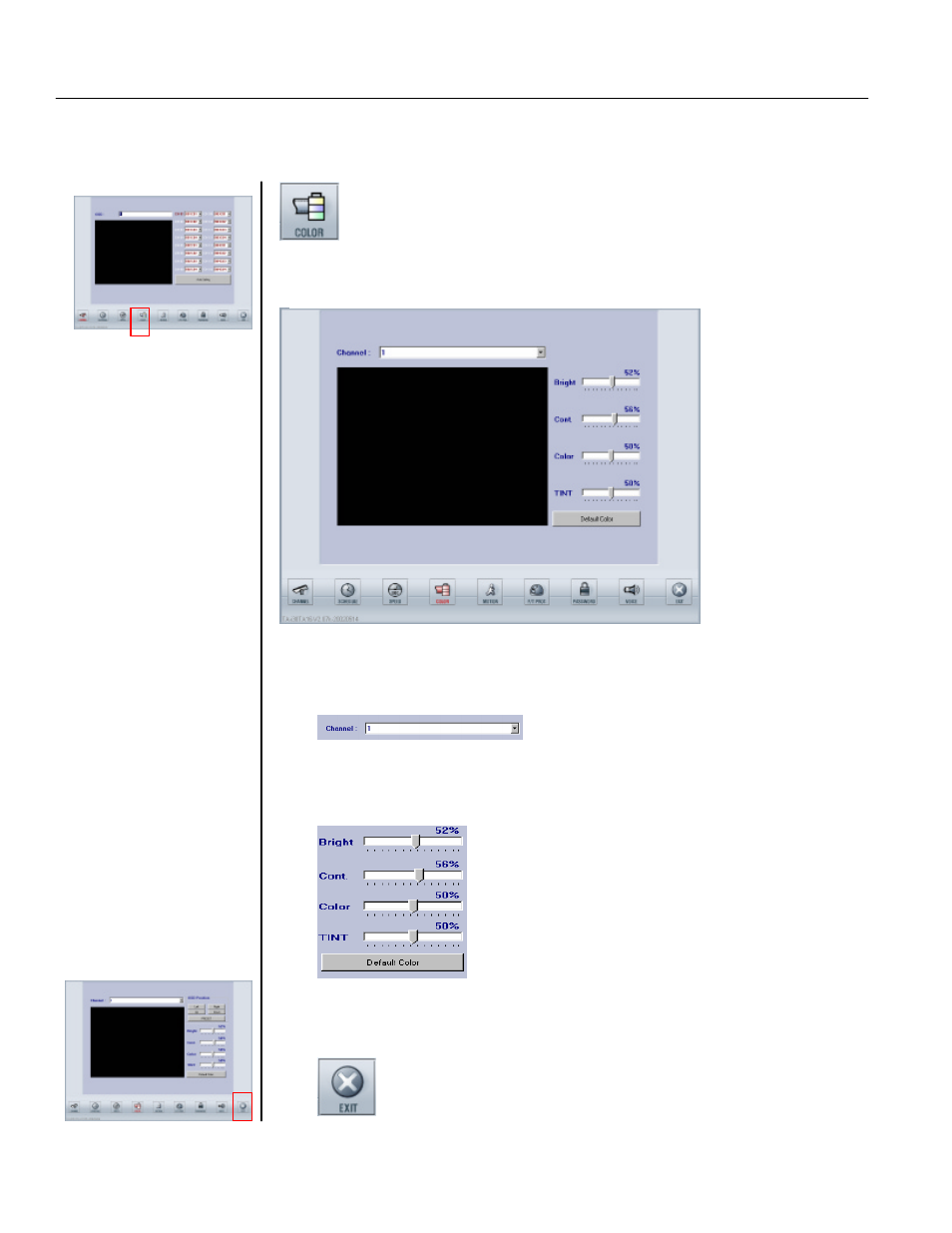 4 color | Tatung TDR-22XX User Manual | Page 21 / 50