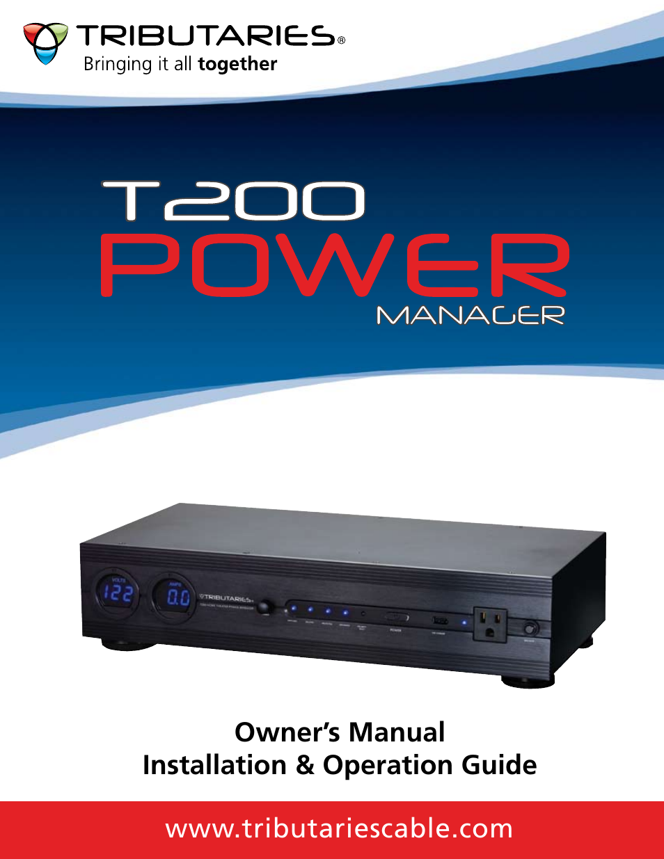 Tributaries T200 User Manual | 40 pages