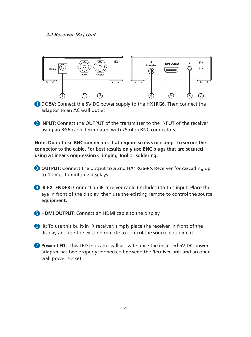 Tributaries HX1RG6 User Manual | Page 5 / 8