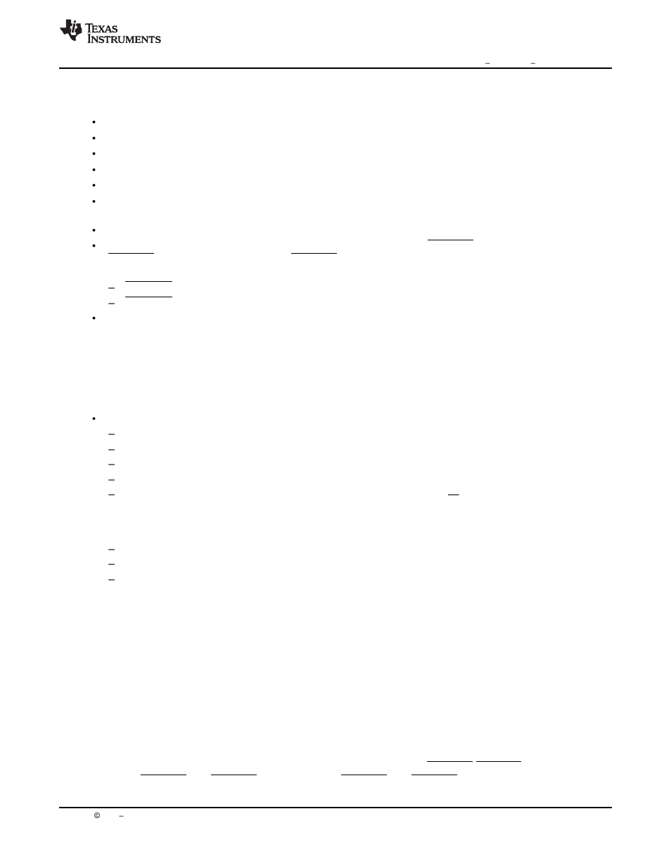 6 pwm characteristics, 7 capture unit, 8 quadrature-encoder pulse (qep) circuit | 9 external adc start-of-conversion | Texas Instruments Digital Signal Processor SM320F2812-HT User Manual | Page 57 / 153