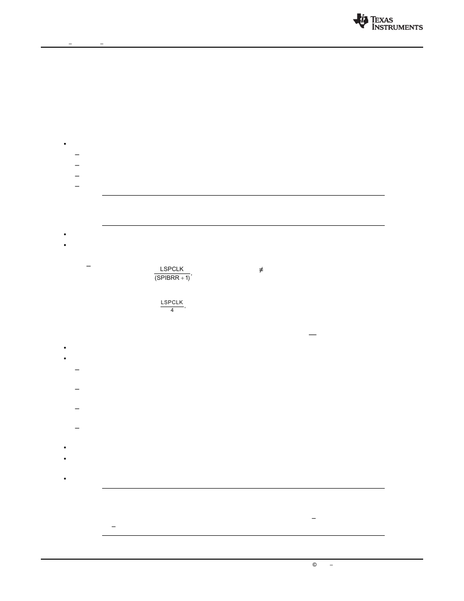7 serial peripheral interface (spi) module | Texas Instruments Digital Signal Processor SM320F2812-HT User Manual | Page 74 / 153