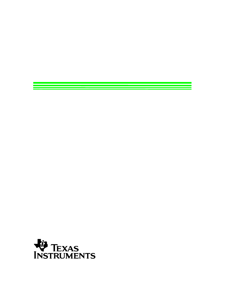 Texas Instruments TRF1500 User Manual | 74 pages