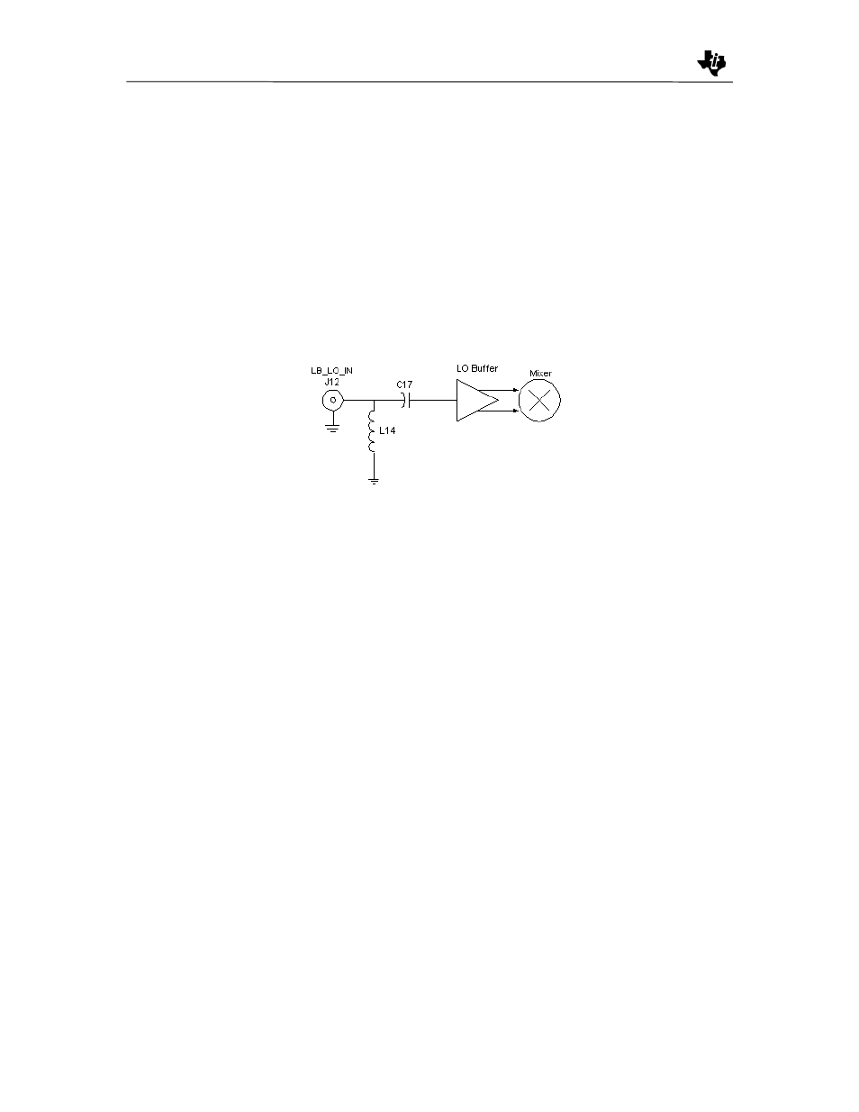 Low-band mixer lo input, Low-band if output | Texas Instruments TRF1500 User Manual | Page 22 / 74