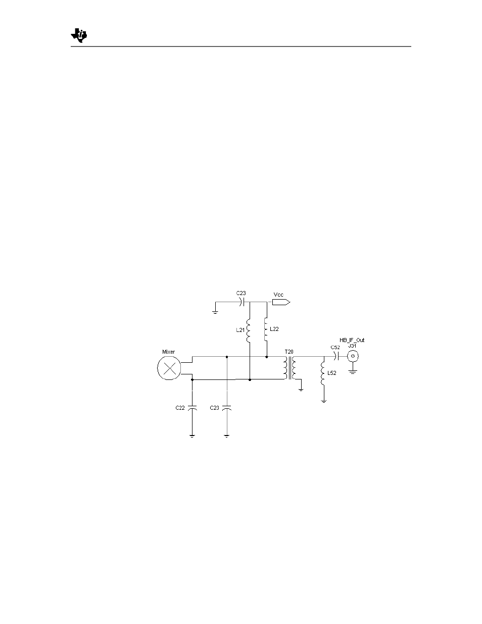 High-band if output | Texas Instruments TRF1500 User Manual | Page 37 / 74