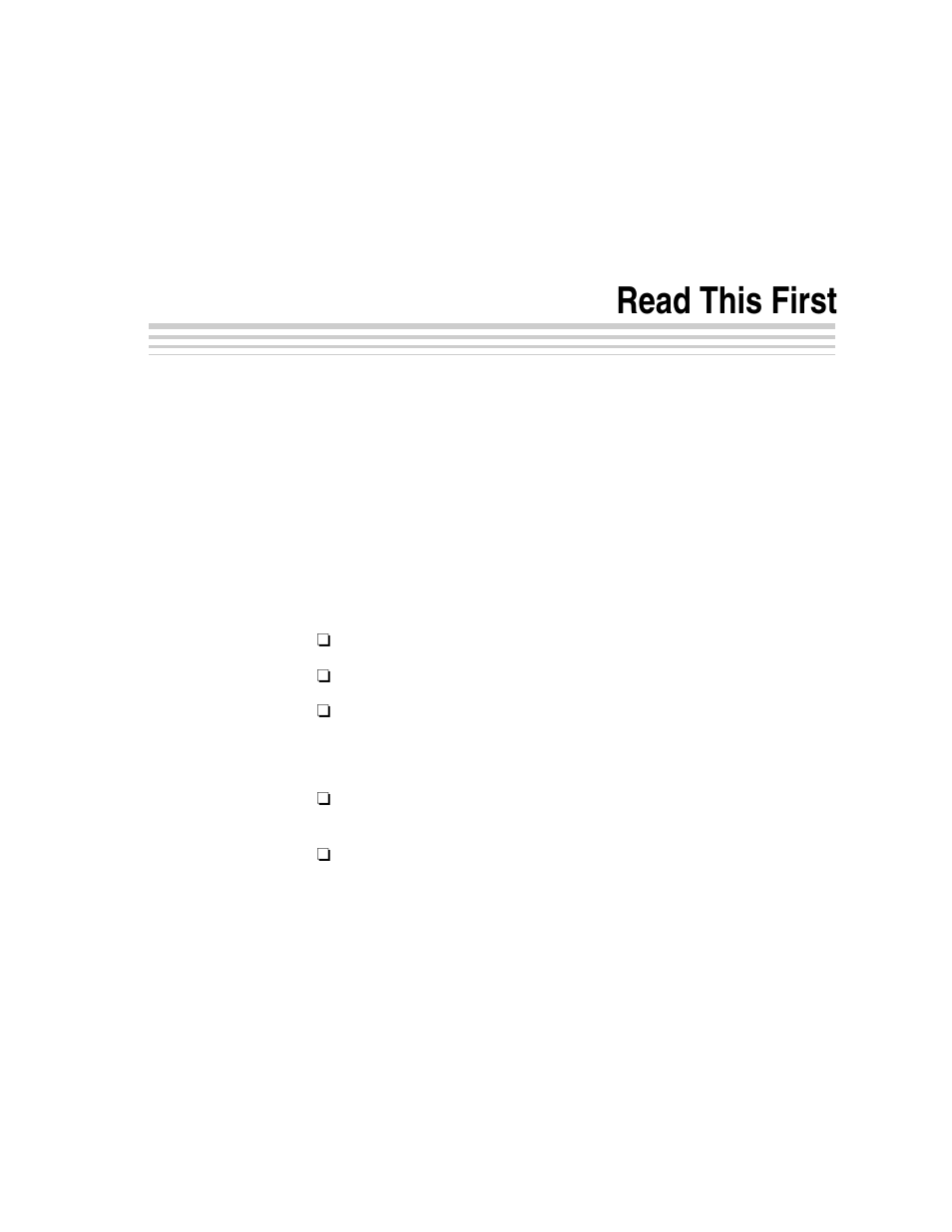 Read this first, Preface | Texas Instruments UCC2977EVM User Manual | Page 5 / 26