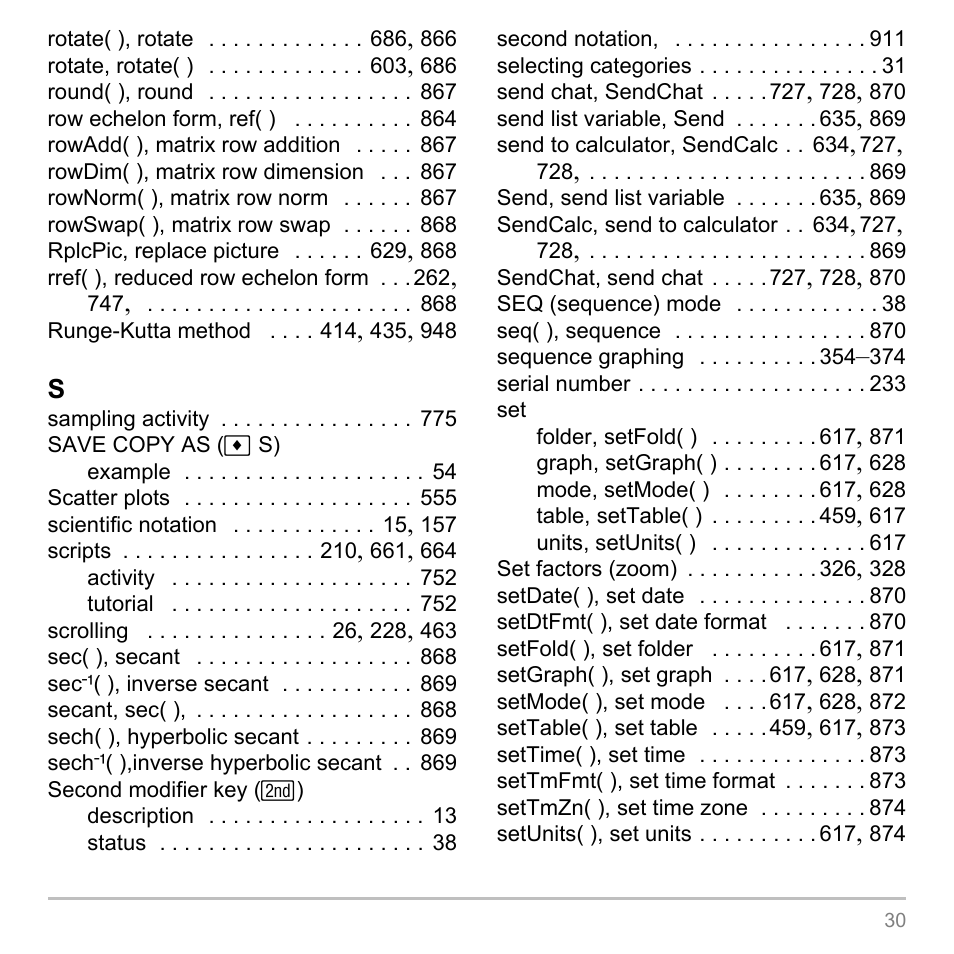 Texas Instruments TITANIUM TI-89 User Manual | Page 1000 / 1008