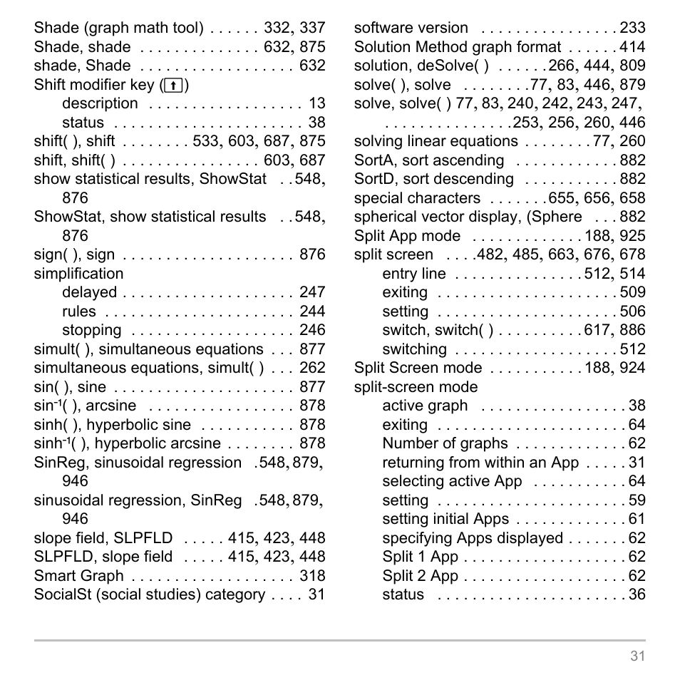 Texas Instruments TITANIUM TI-89 User Manual | Page 1001 / 1008