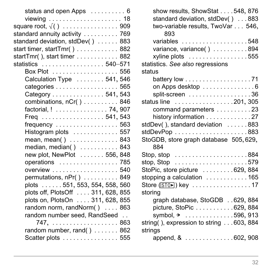 Texas Instruments TITANIUM TI-89 User Manual | Page 1002 / 1008