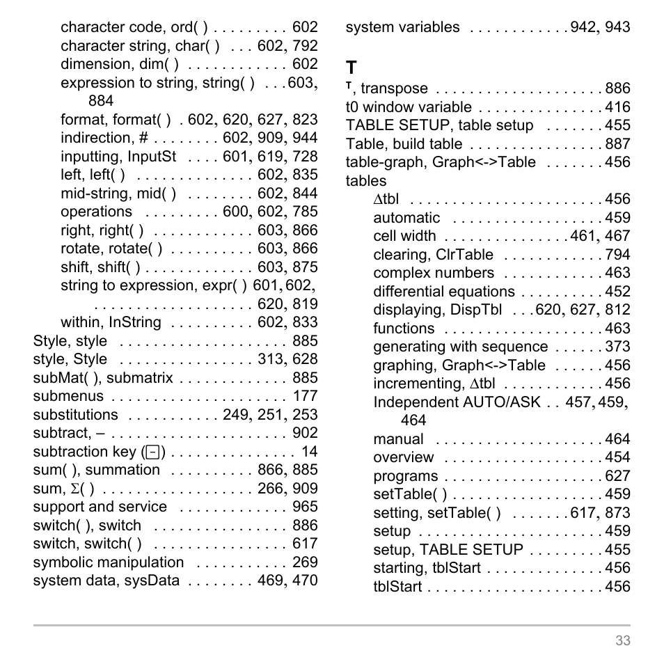 Texas Instruments TITANIUM TI-89 User Manual | Page 1003 / 1008