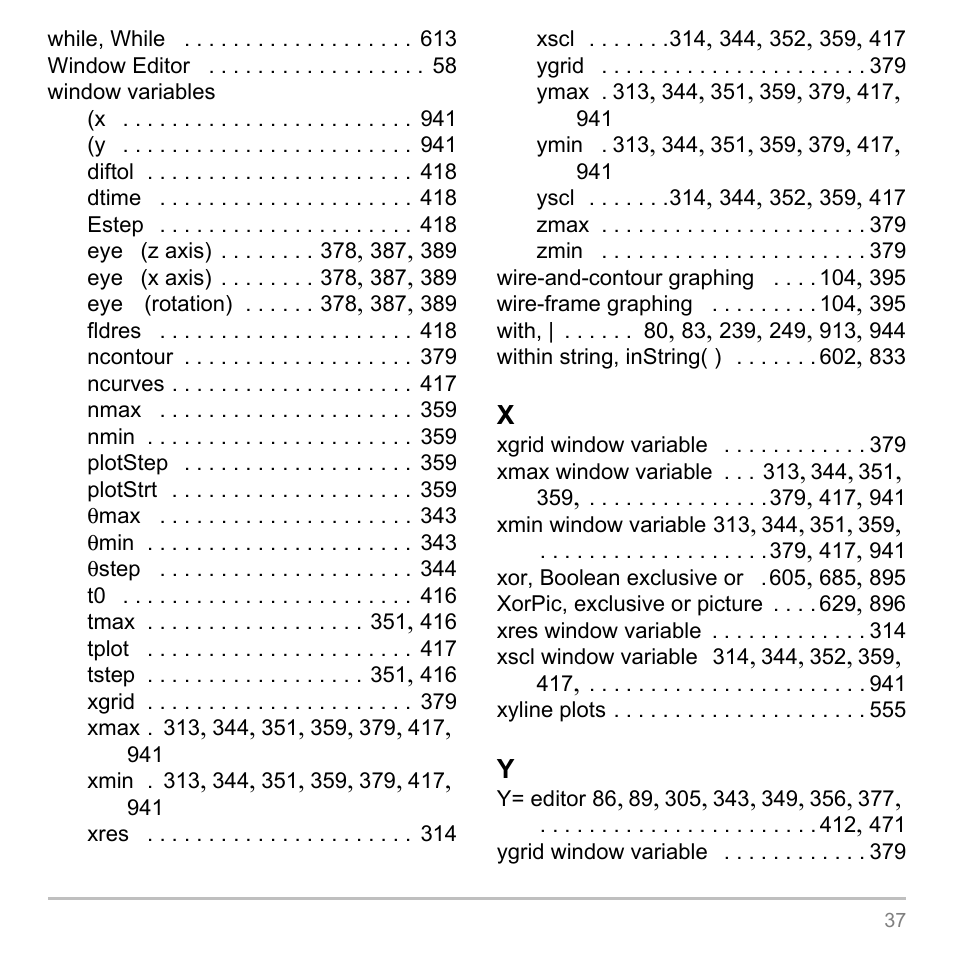 Texas Instruments TITANIUM TI-89 User Manual | Page 1007 / 1008