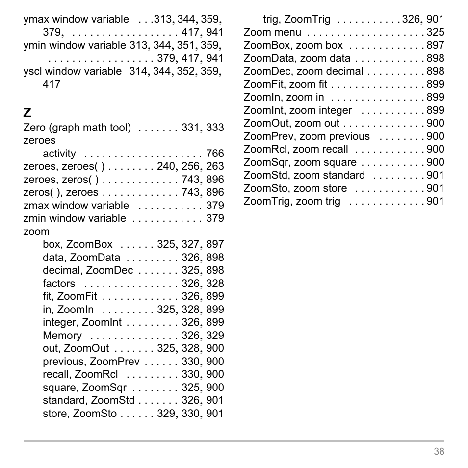 Texas Instruments TITANIUM TI-89 User Manual | Page 1008 / 1008
