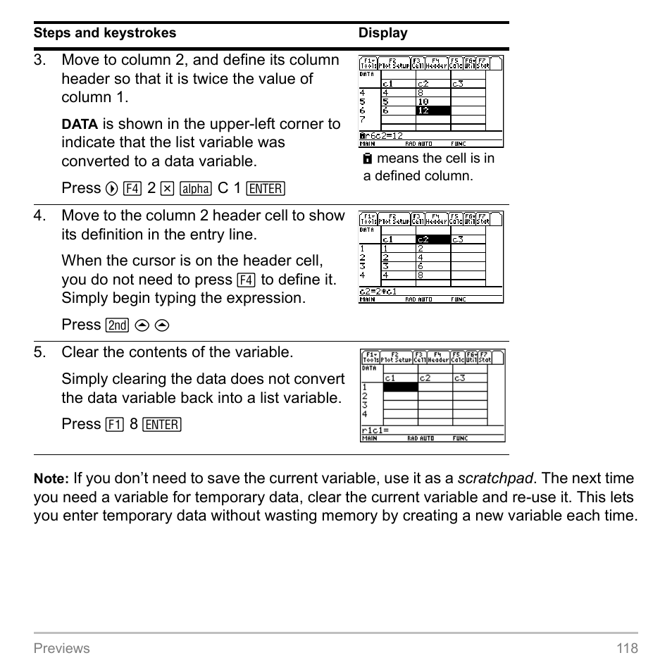 Texas Instruments TITANIUM TI-89 User Manual | Page 118 / 1008