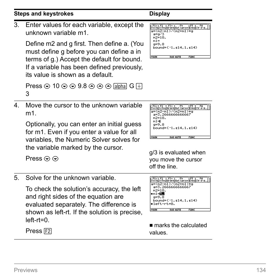 Texas Instruments TITANIUM TI-89 User Manual | Page 134 / 1008