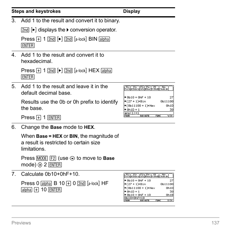 Texas Instruments TITANIUM TI-89 User Manual | Page 137 / 1008