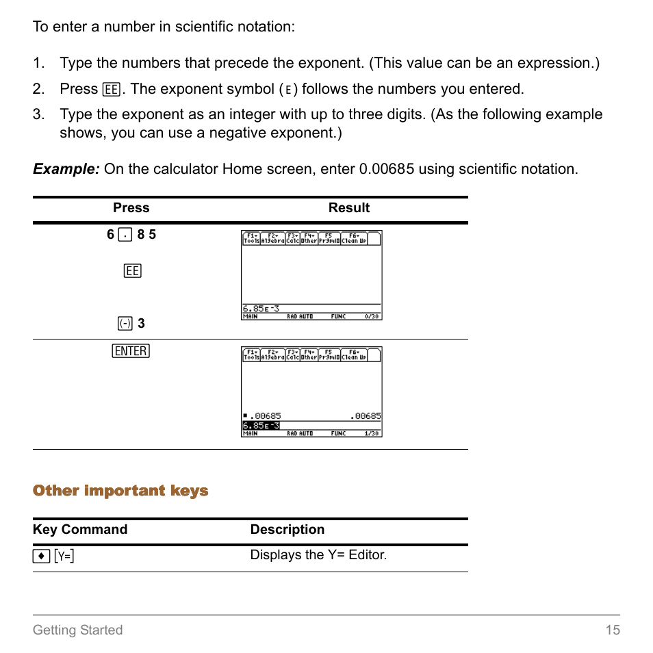 Texas Instruments TITANIUM TI-89 User Manual | Page 15 / 1008