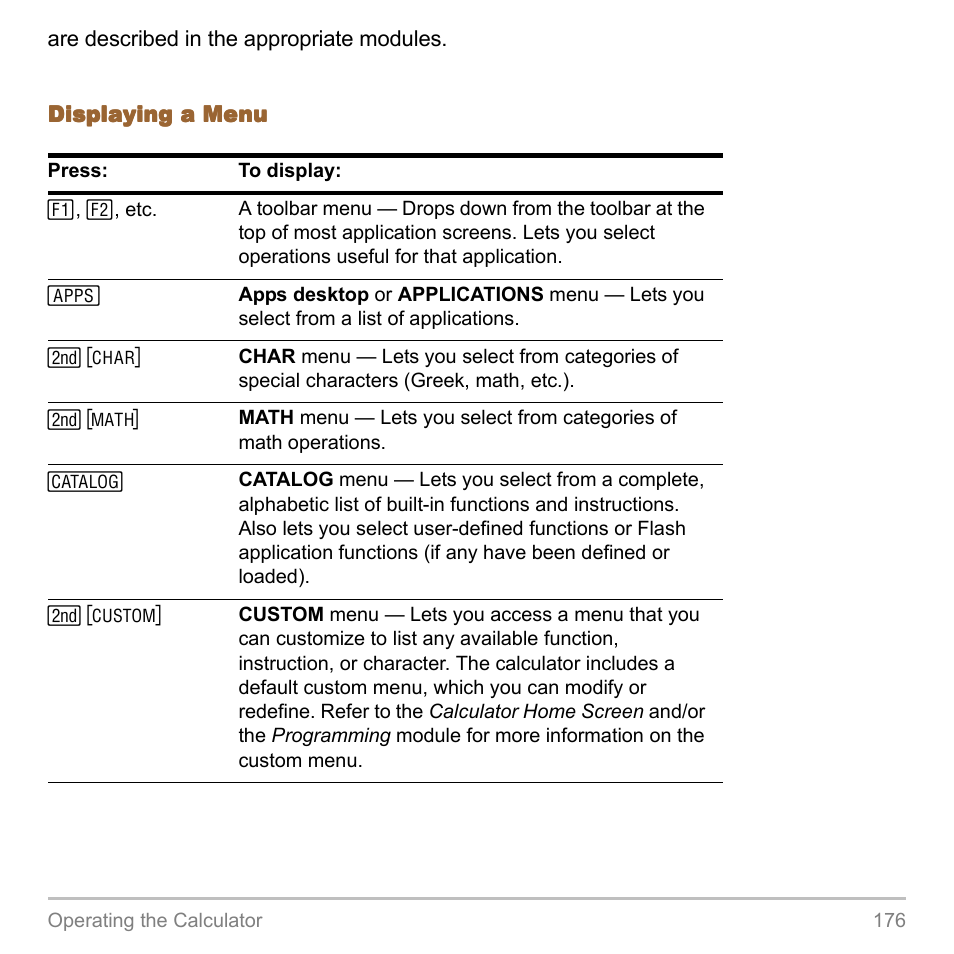 Texas Instruments TITANIUM TI-89 User Manual | Page 176 / 1008