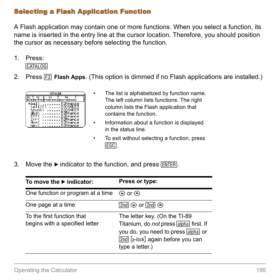 Texas Instruments TITANIUM TI-89 User Manual | Page 195 / 1008
