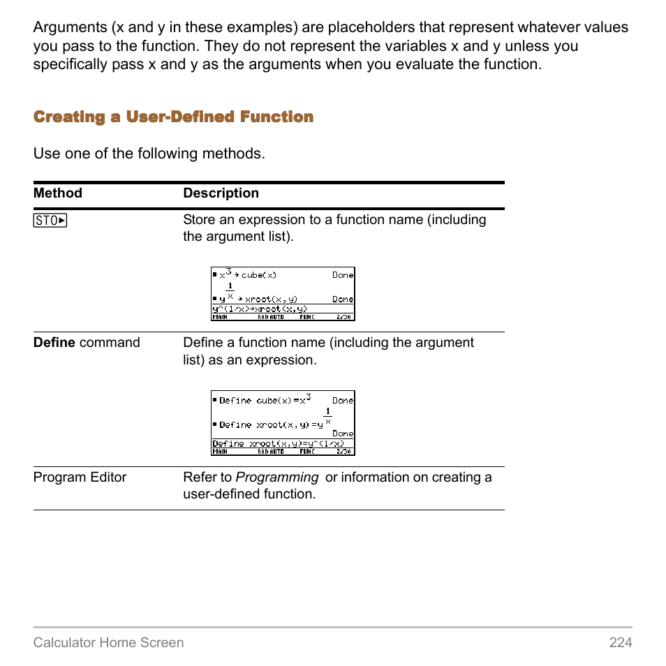 Texas Instruments TITANIUM TI-89 User Manual | Page 224 / 1008