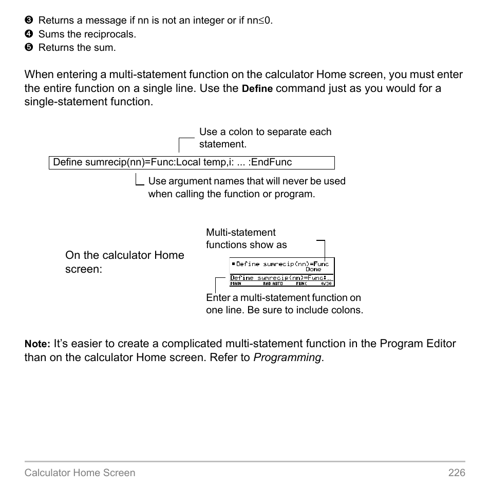 Texas Instruments TITANIUM TI-89 User Manual | Page 226 / 1008