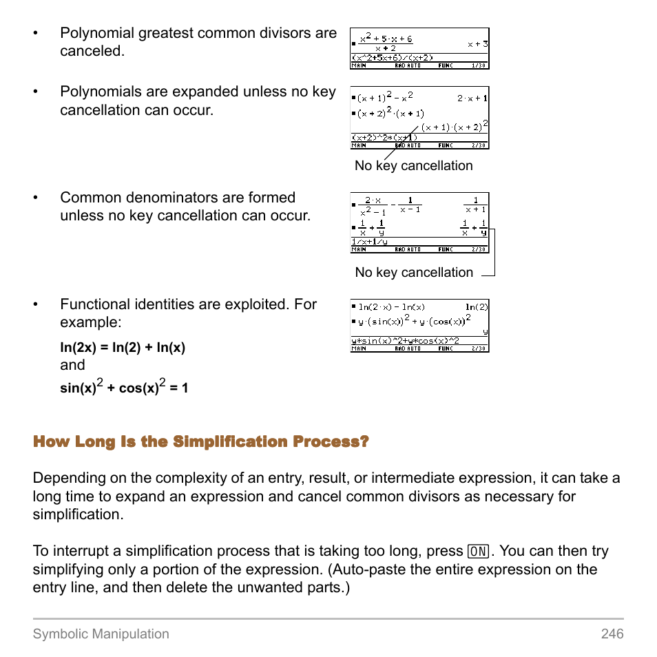 Texas Instruments TITANIUM TI-89 User Manual | Page 246 / 1008