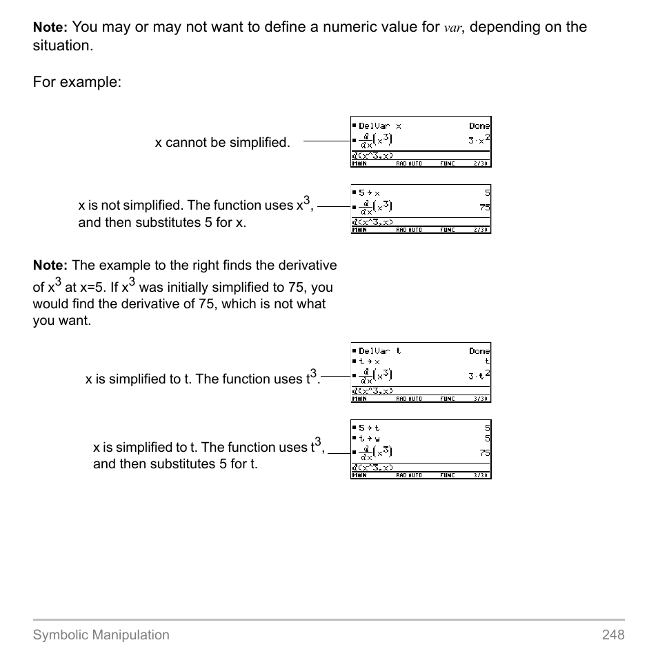 Texas Instruments TITANIUM TI-89 User Manual | Page 248 / 1008