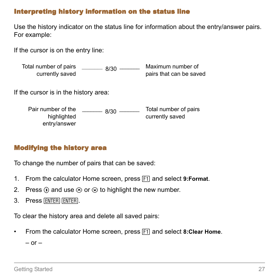 Texas Instruments TITANIUM TI-89 User Manual | Page 27 / 1008