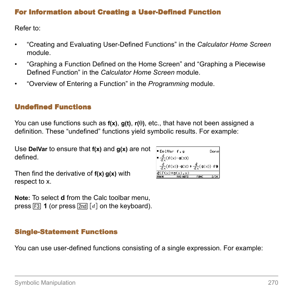 Texas Instruments TITANIUM TI-89 User Manual | Page 270 / 1008