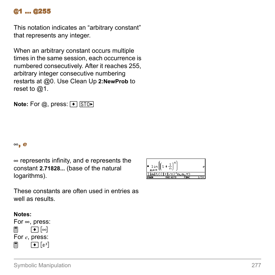 Texas Instruments TITANIUM TI-89 User Manual | Page 277 / 1008