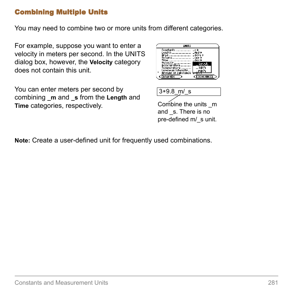 Texas Instruments TITANIUM TI-89 User Manual | Page 281 / 1008