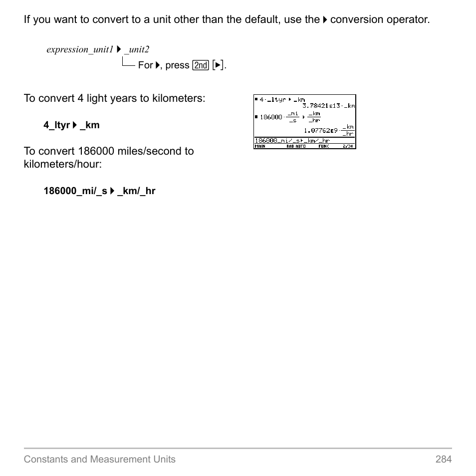 Texas Instruments TITANIUM TI-89 User Manual | Page 284 / 1008