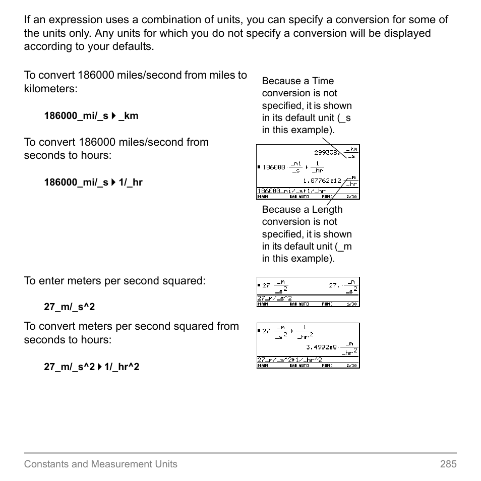 Texas Instruments TITANIUM TI-89 User Manual | Page 285 / 1008