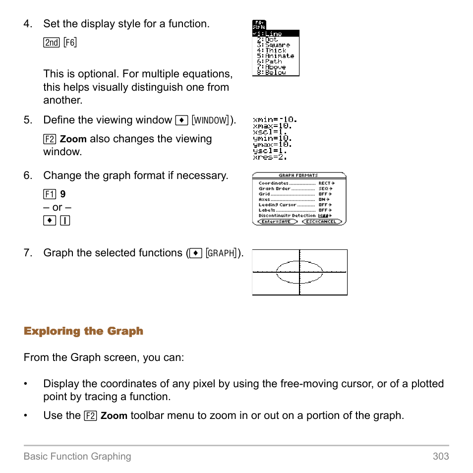 Texas Instruments TITANIUM TI-89 User Manual | Page 303 / 1008