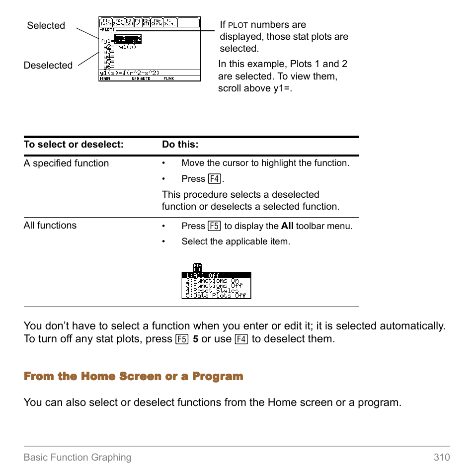 Texas Instruments TITANIUM TI-89 User Manual | Page 310 / 1008