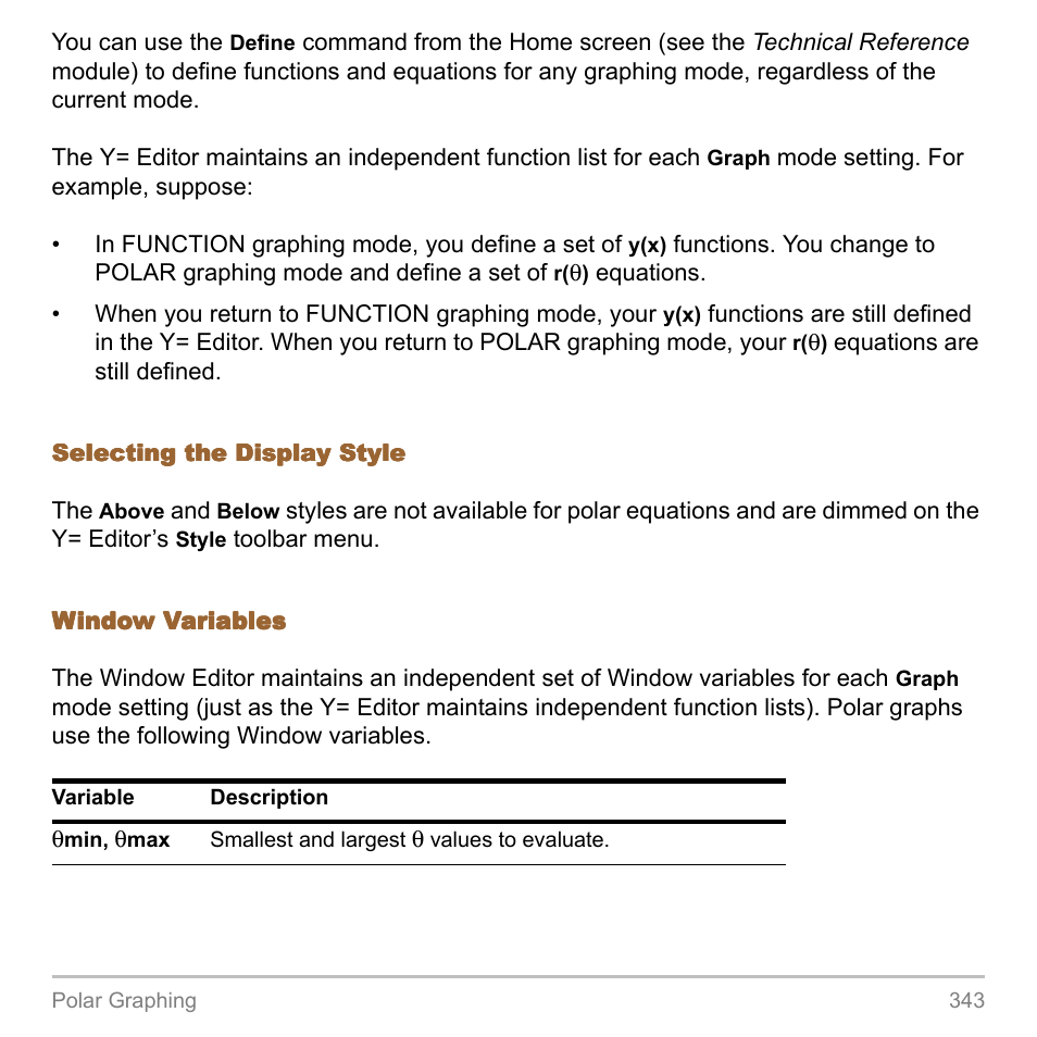 Texas Instruments TITANIUM TI-89 User Manual | Page 343 / 1008