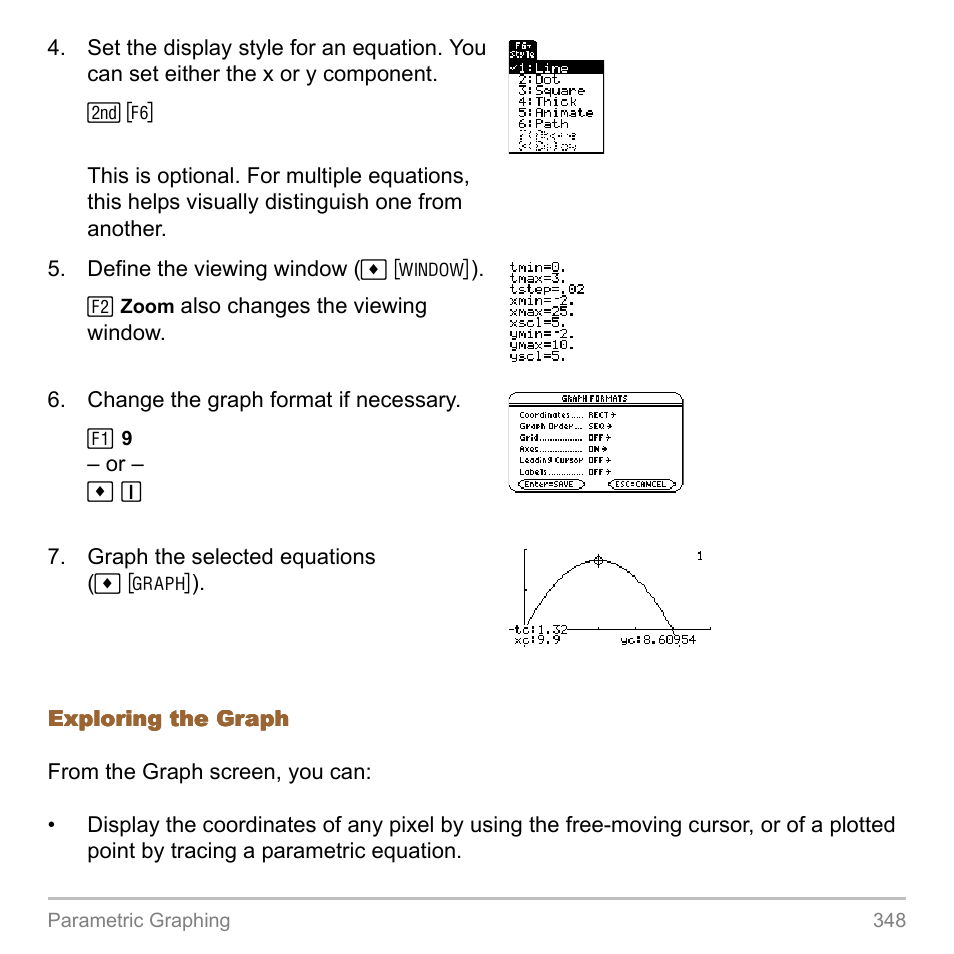 Texas Instruments TITANIUM TI-89 User Manual | Page 348 / 1008