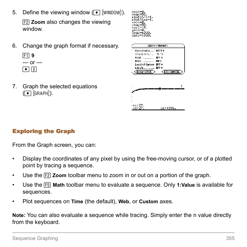 Texas Instruments TITANIUM TI-89 User Manual | Page 355 / 1008