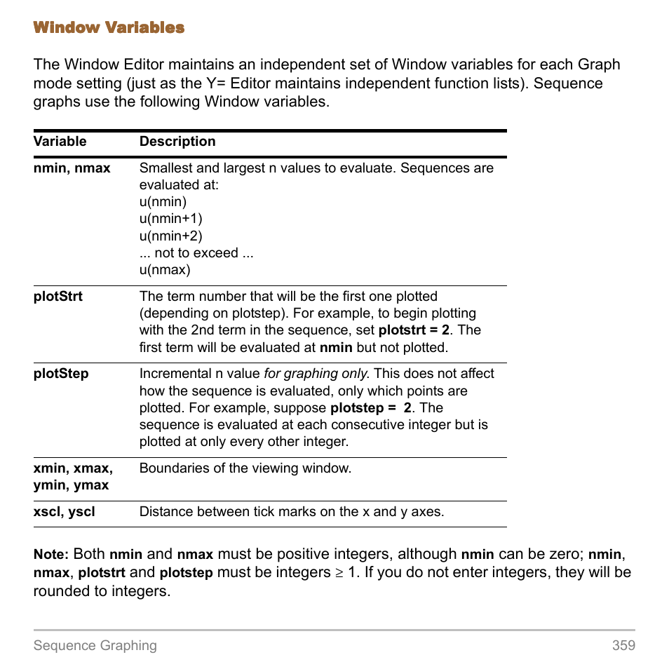 Texas Instruments TITANIUM TI-89 User Manual | Page 359 / 1008