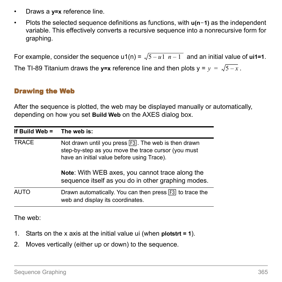 Texas Instruments TITANIUM TI-89 User Manual | Page 365 / 1008