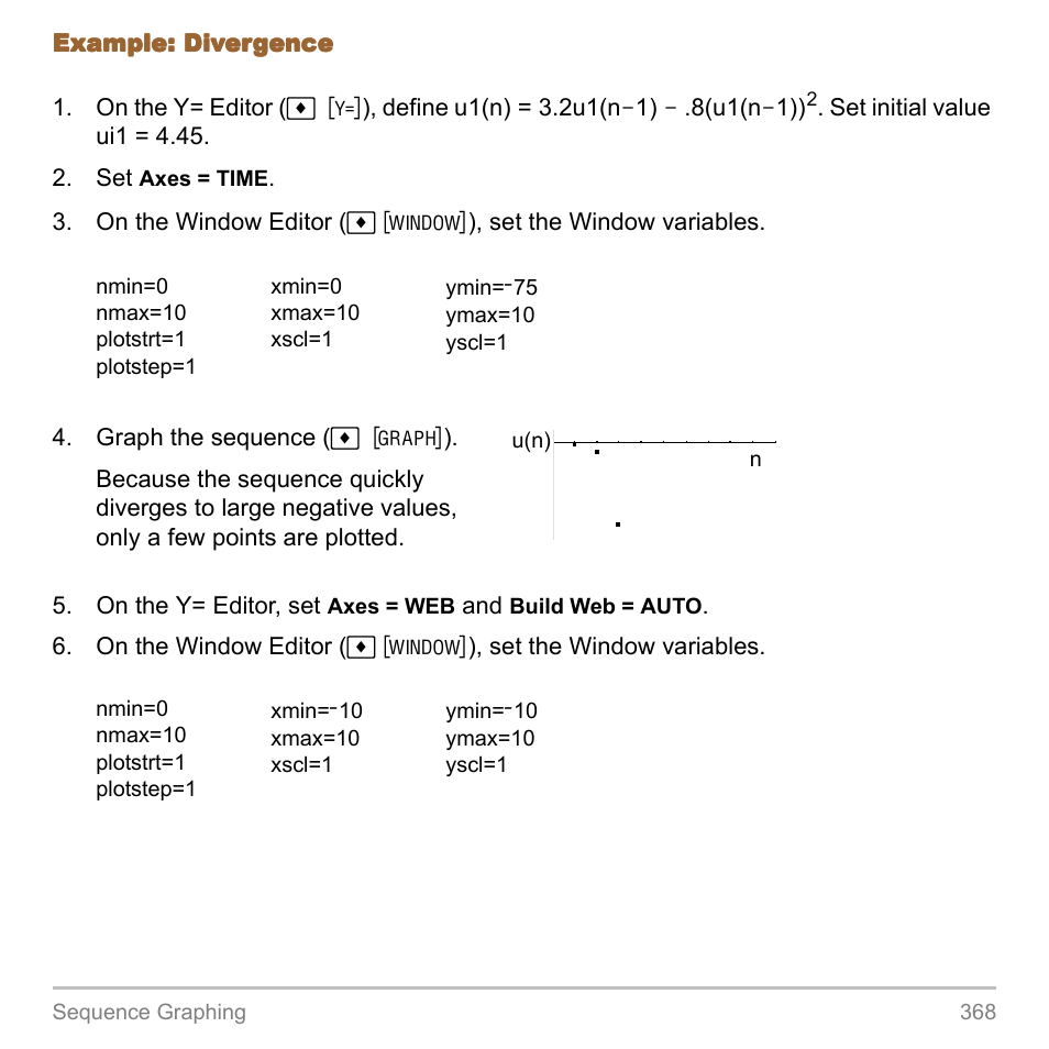 Texas Instruments TITANIUM TI-89 User Manual | Page 368 / 1008