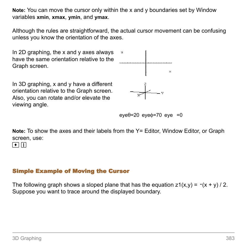 Texas Instruments TITANIUM TI-89 User Manual | Page 383 / 1008
